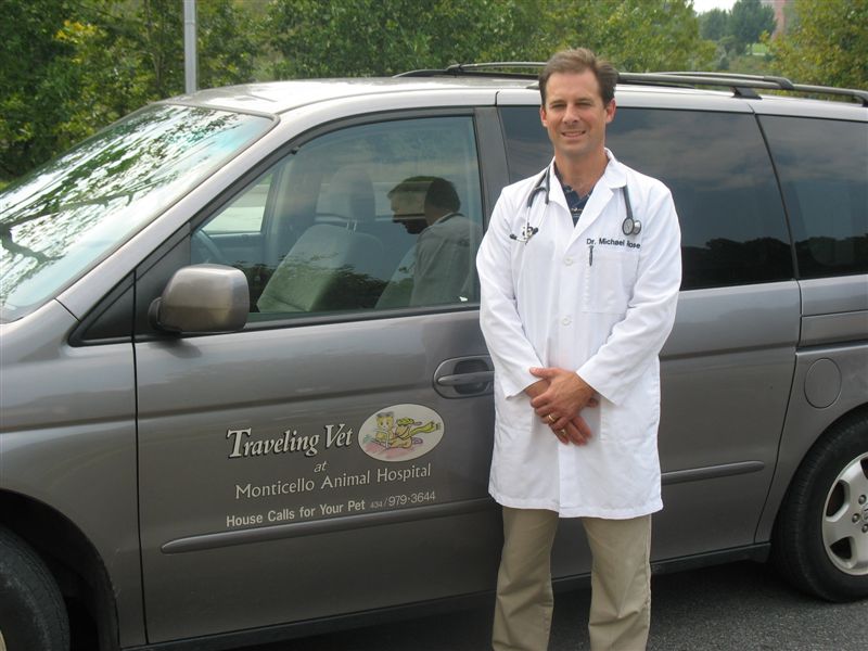 The Traveling Vet Monticello Animal Hospital Charlottesville, VA